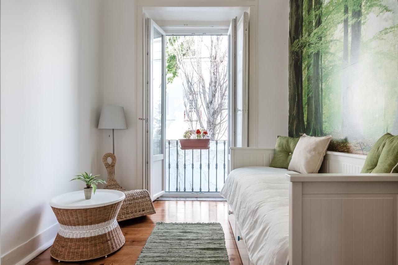Lisboa Elegant 3 Bedroom Flat With View In Principe Real المظهر الخارجي الصورة