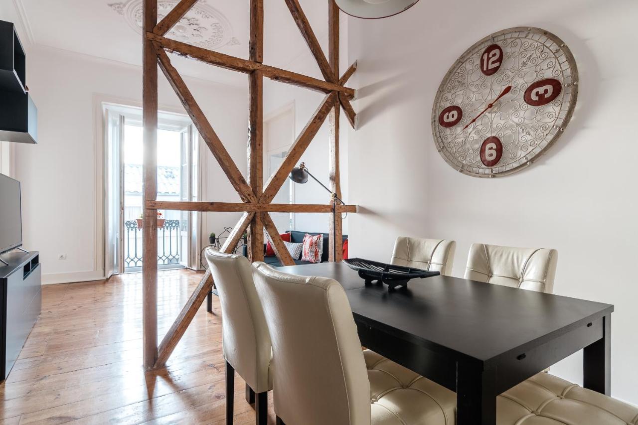 Lisboa Elegant 3 Bedroom Flat With View In Principe Real المظهر الخارجي الصورة