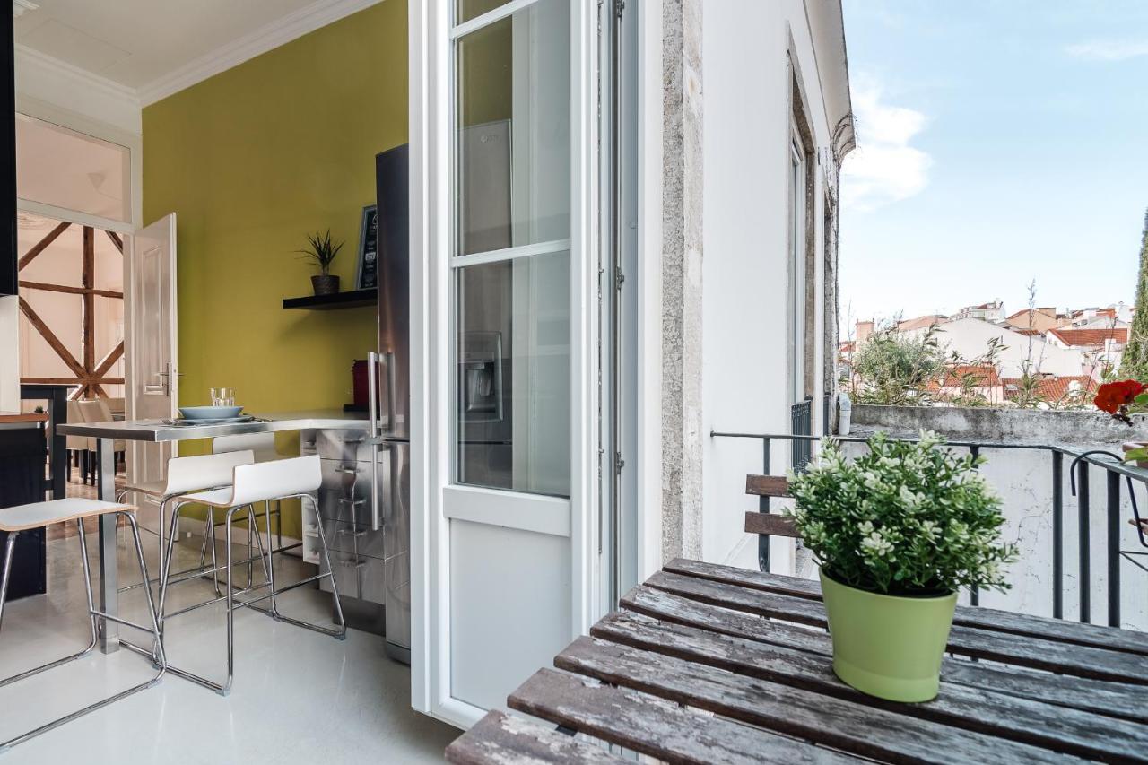 Lisboa Elegant 3 Bedroom Flat With View In Principe Real المظهر الخارجي الصورة